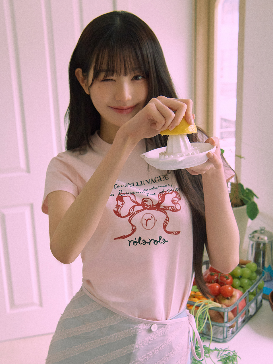 ROLAROLA ROLA RIBBON HALF T-SHIRT