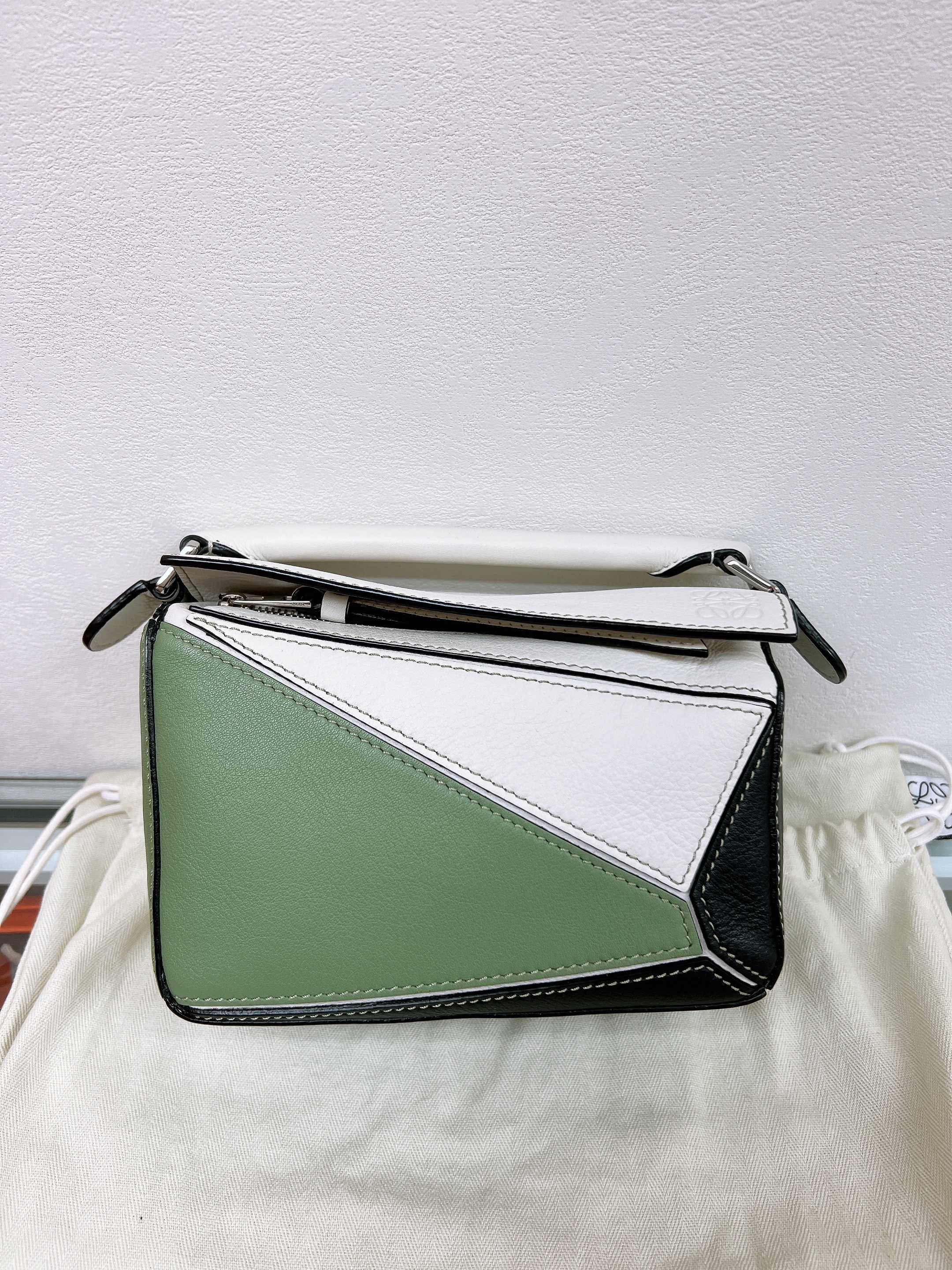 Loewe puzzle mini (black/ white/ green)