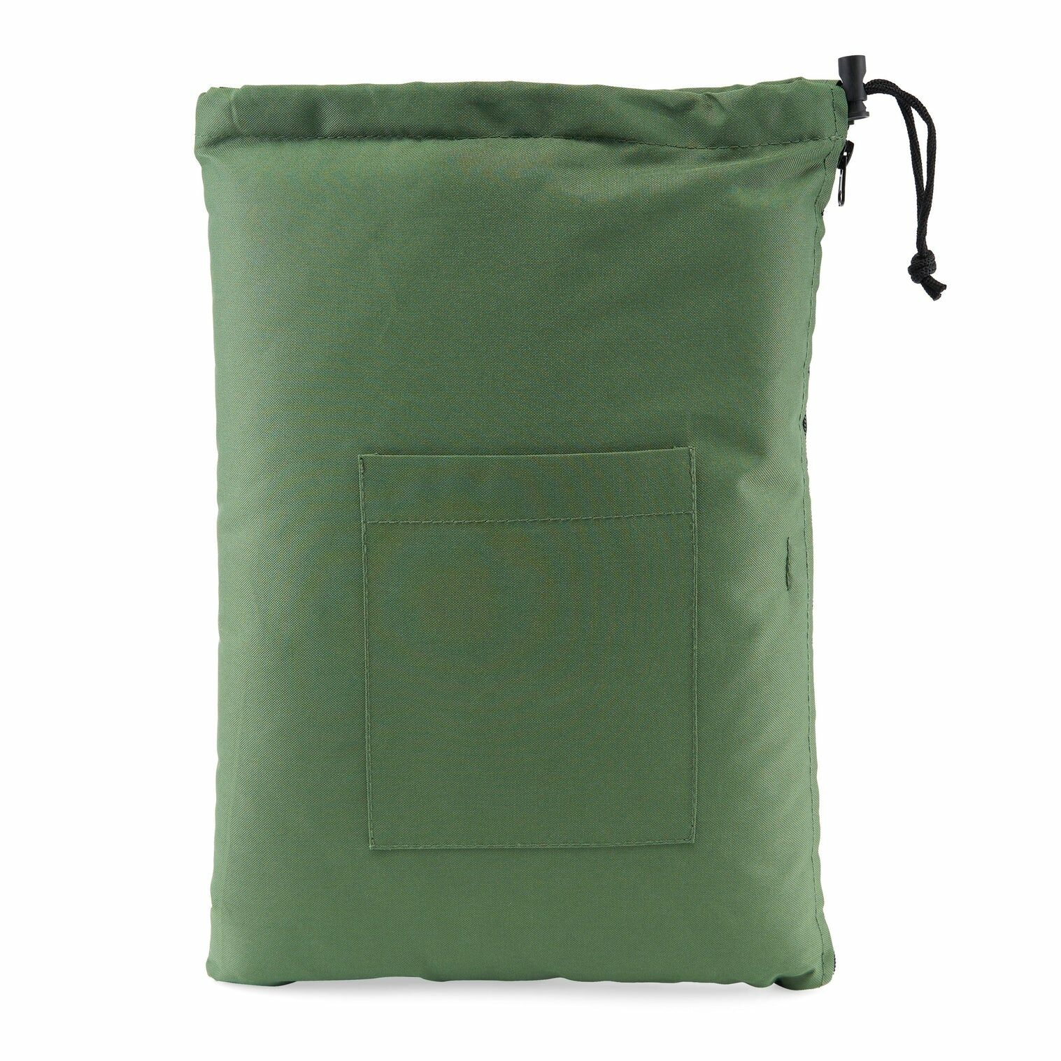 16" WIDE GLASS PILLOW STASH POUCH WITH DRAWSTRING