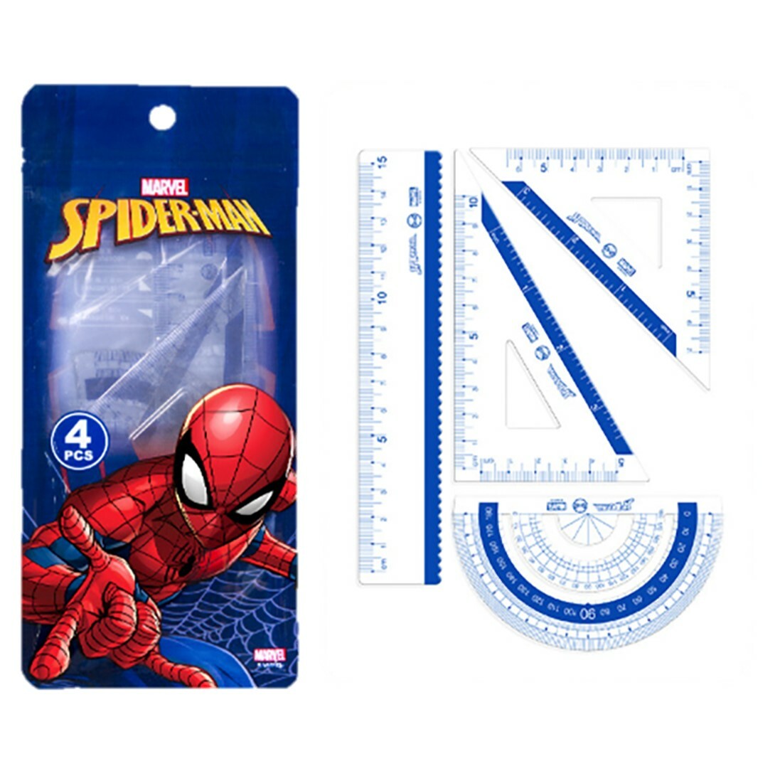 Marvel 蜘蛛俠 |多功能間尺套裝(4件