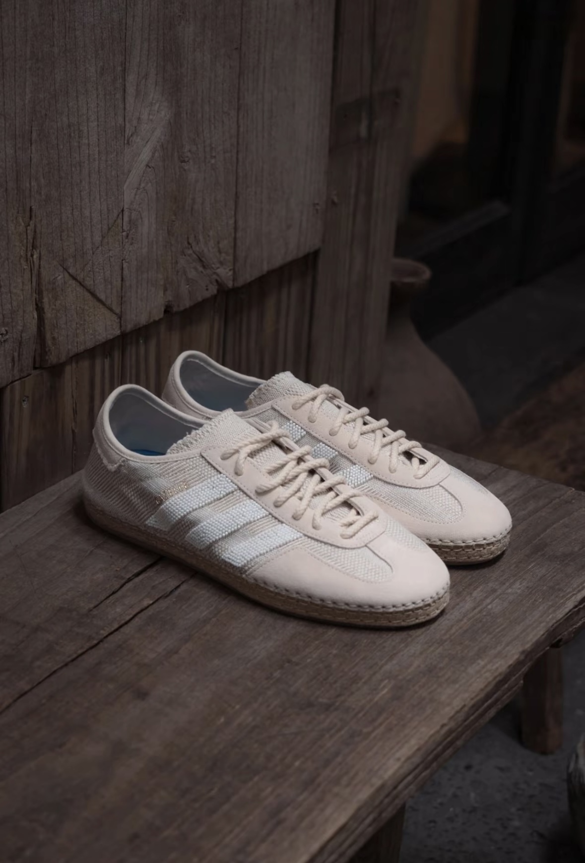 Adidas x CLOT Gazelle 編織鞋 亞麻色 復古 德訓鞋 IH3144/預購