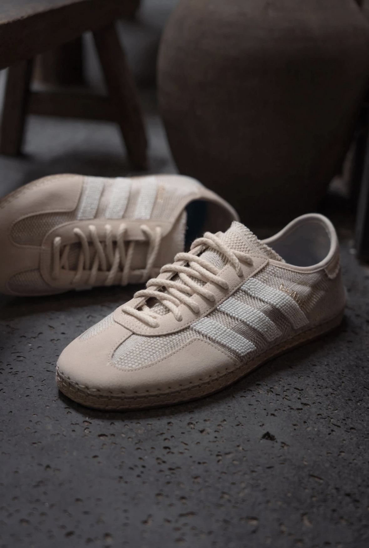Adidas x CLOT Gazelle 編織鞋 亞麻色 復古 德訓鞋 IH3144/預購