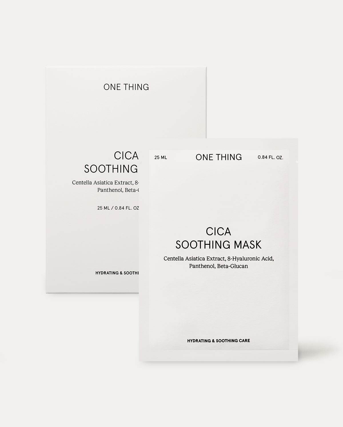 ONE THING 🪭Cica Soothing Mask Pack 25mlx5pcs