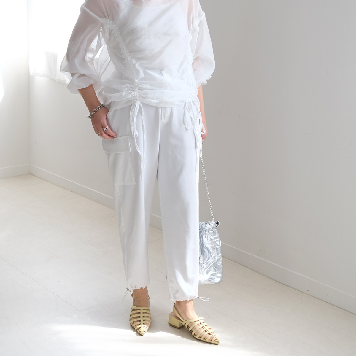 尖頭3公分後綁帶低跟涼鞋 超好走女鞋