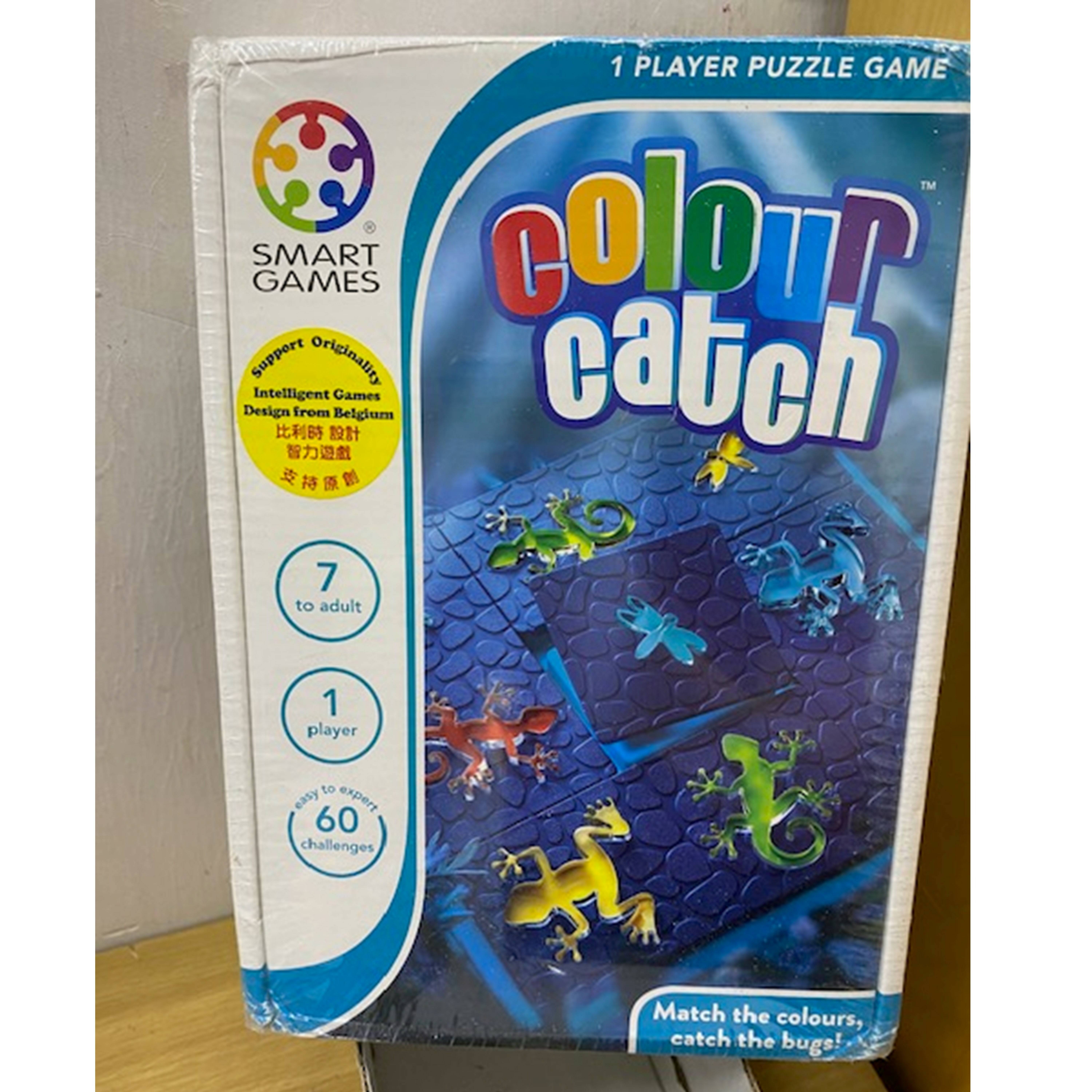 智力遊戲：蛙色捕食(瑕疵品：包裝盒損壞) 隨機發貨