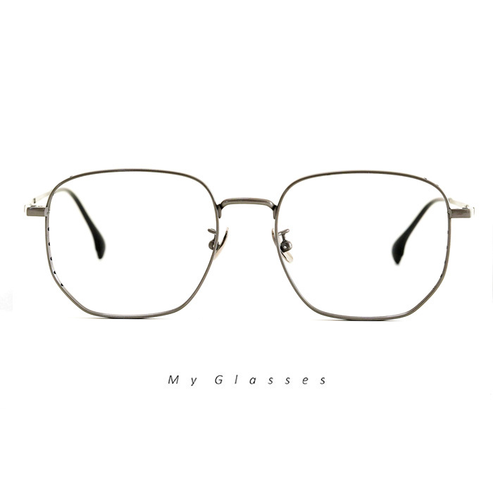 T160純鈦經典多邊形眼鏡