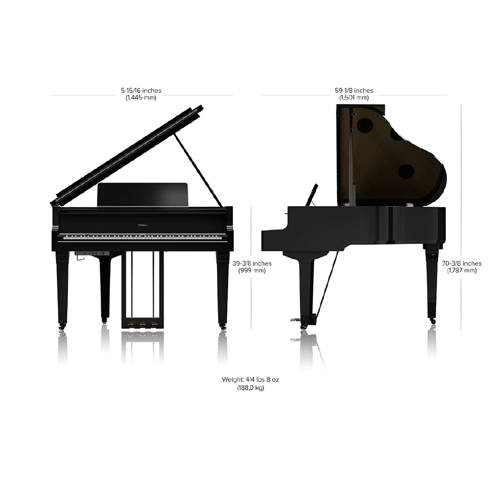 Roland Roland / GP系列 (GP9/GP9M)(PE黑/PW白)平台數位鋼琴 第 5 張圖片｜三峽鍵盤 / 鋼琴