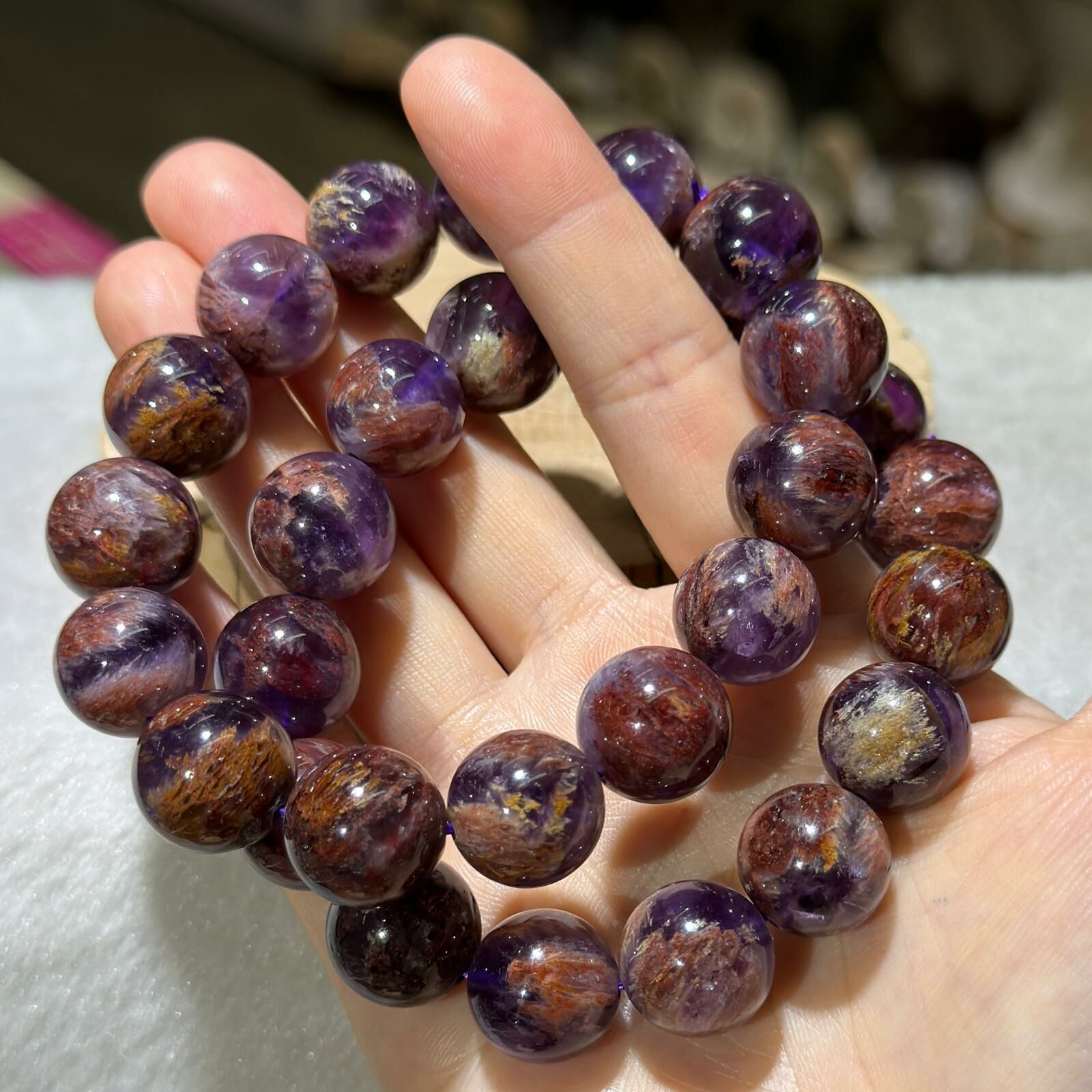 大m💫紫幽靈手串