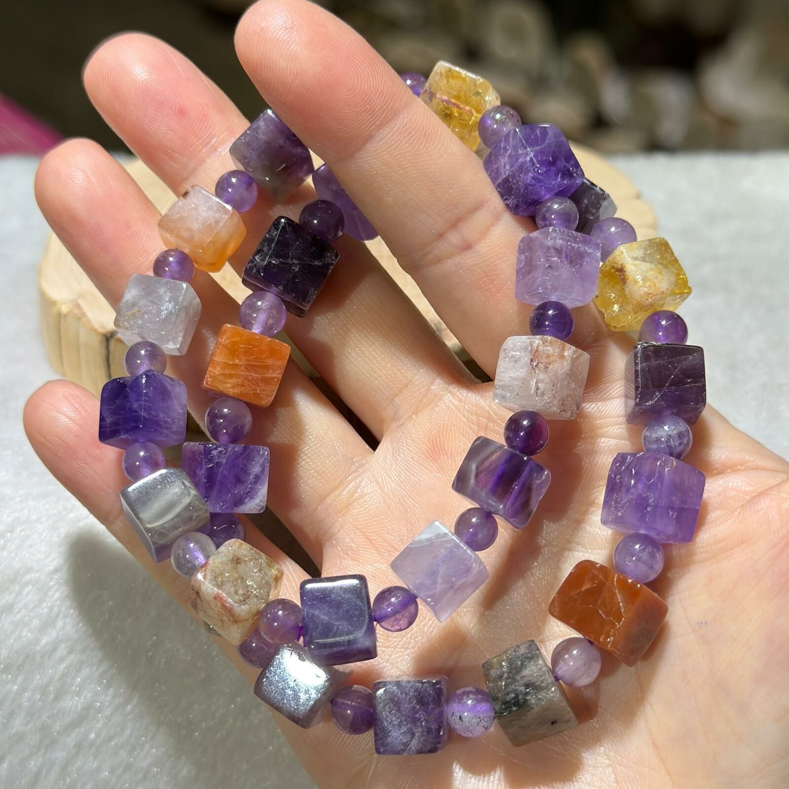 極光23魔方手串 9 mm +/-