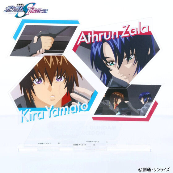 219173 Pbandai 預訂2024/12月 機動戦士ガンダムSEED FREEDOM　シーンアクリルスタンド キラ・ヤマト&アスラン・ザラ