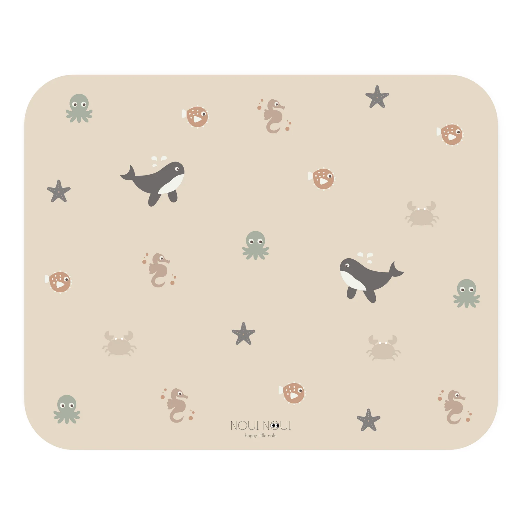 地墊 - WILD OCEAN NUDE