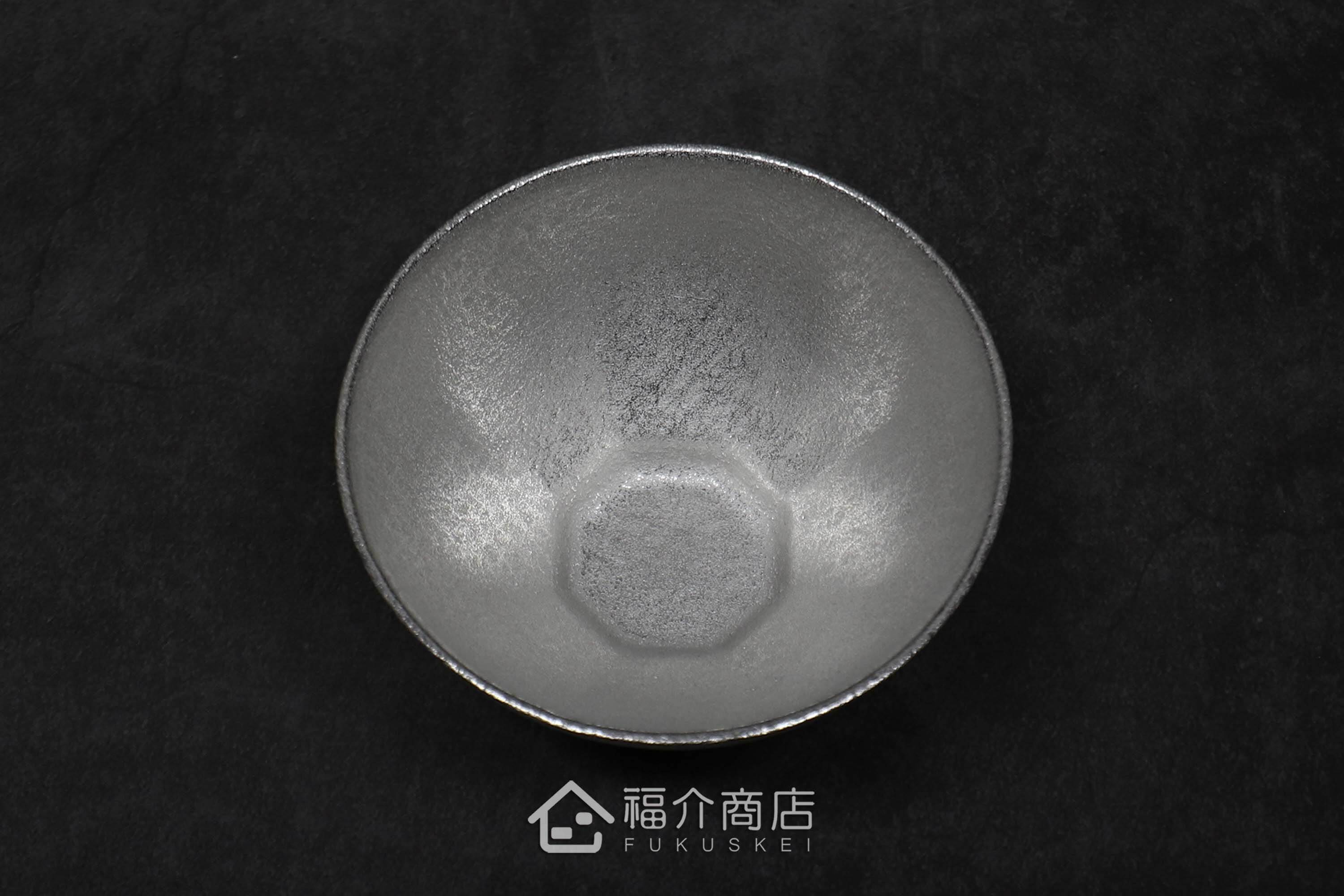 喝日本清酒的吉祥八角紋錫製小酒杯