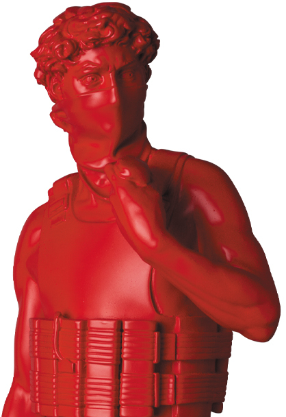 MEDICOM TOY PLUS & 2G EXCLUSIVE SUICIDE MAN（RED Ver.）