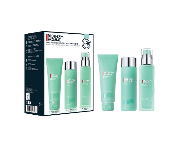 Biotherm  男士水動力1，2，3套裝