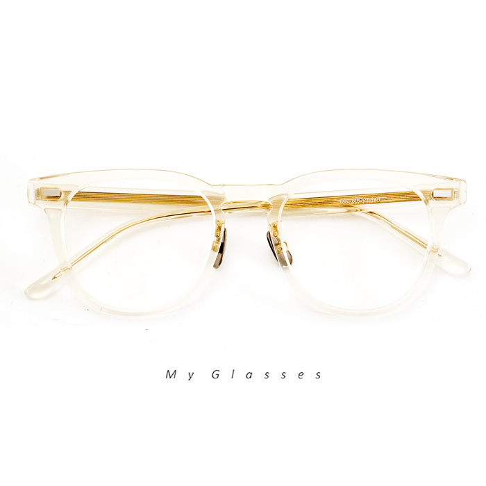 C396板材粗框眼鏡