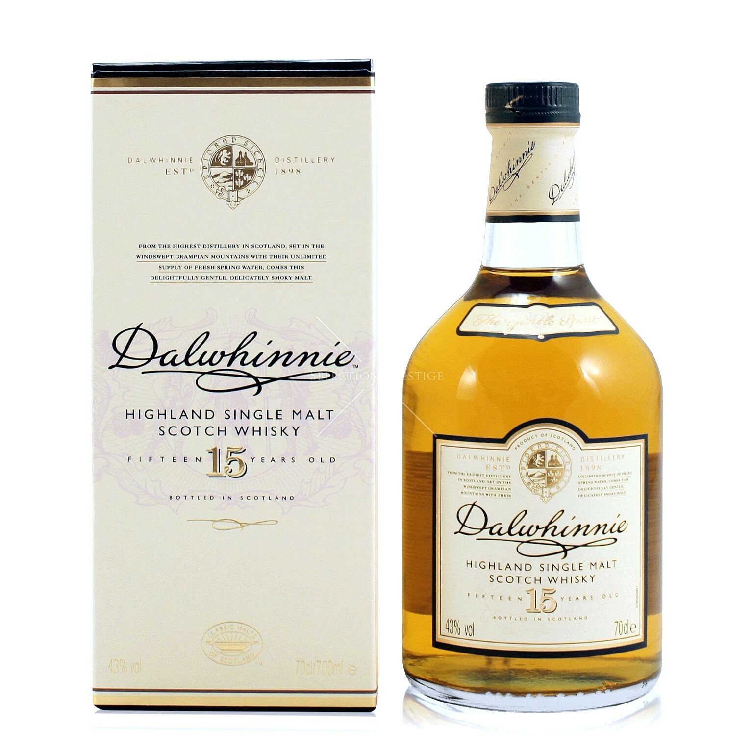 Dalwhinnie 15 Year Highland Single Malt Whisky 700mL