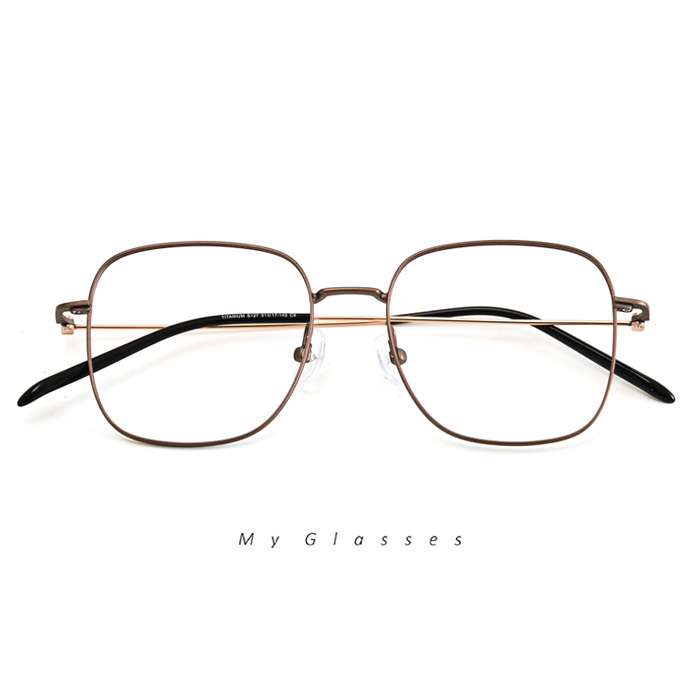 T162純鈦經典多邊形眼鏡