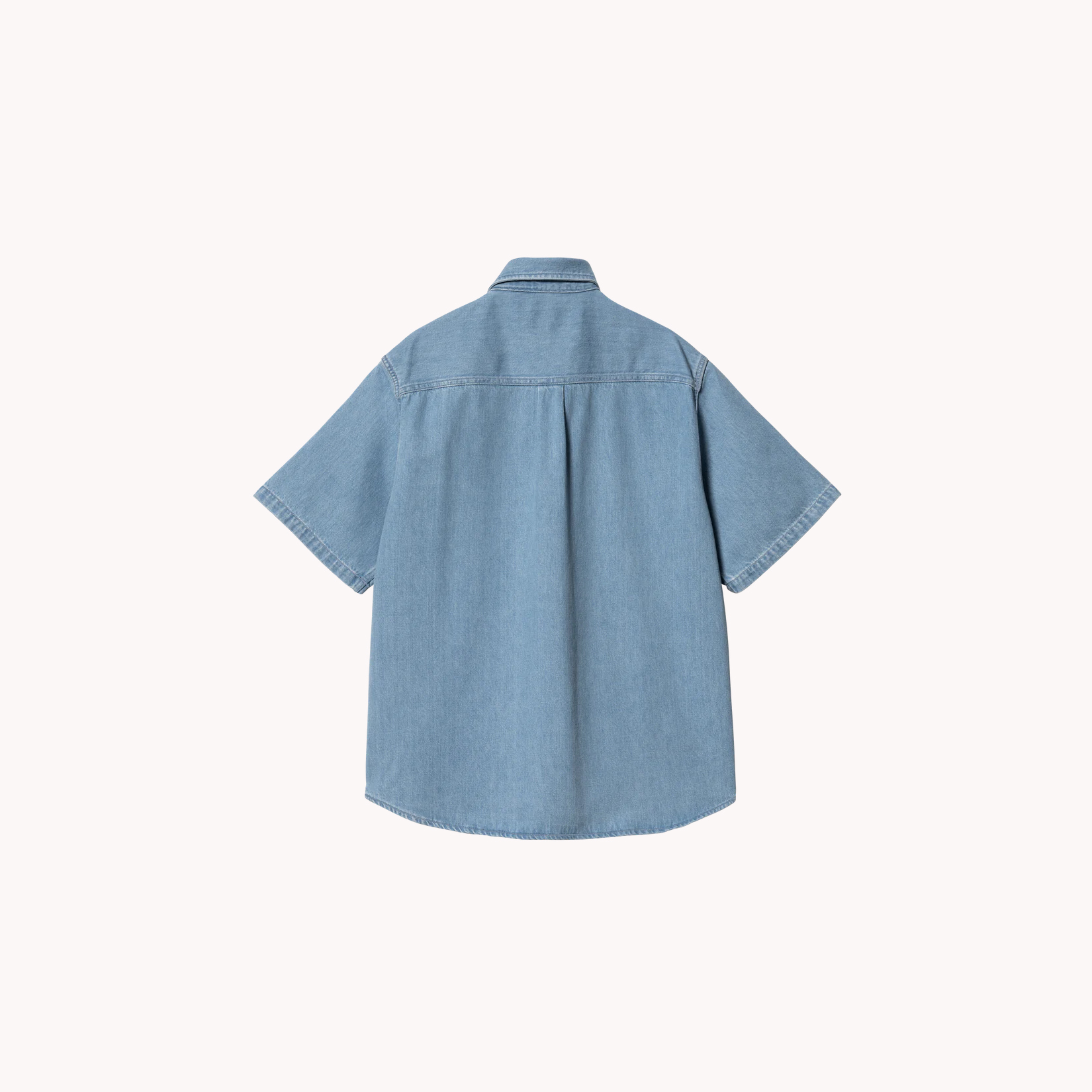 -(E2e03)-CARHARTT S/S ODY SHIRT 10.5OZ 牛仔襯衫 單寧-I033347