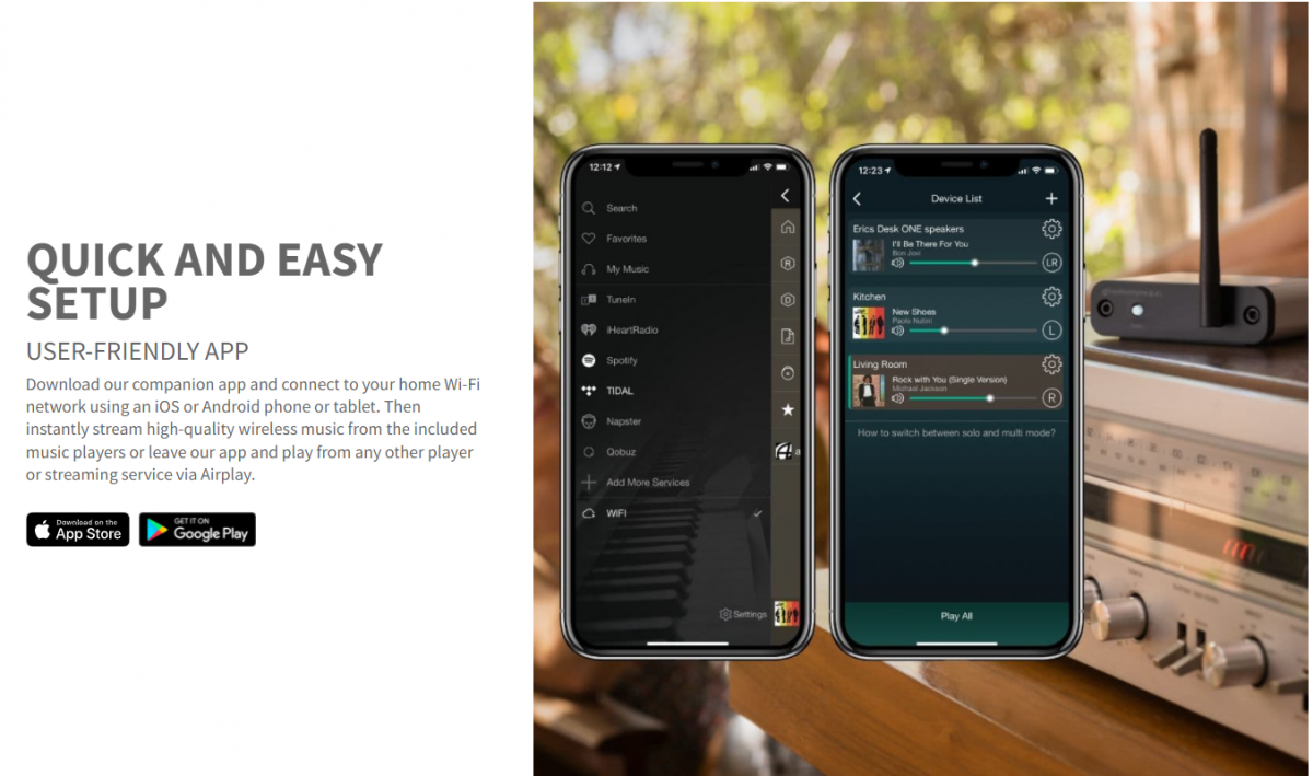audioengine - B-Fi 多房間無線WIFI音樂串流機