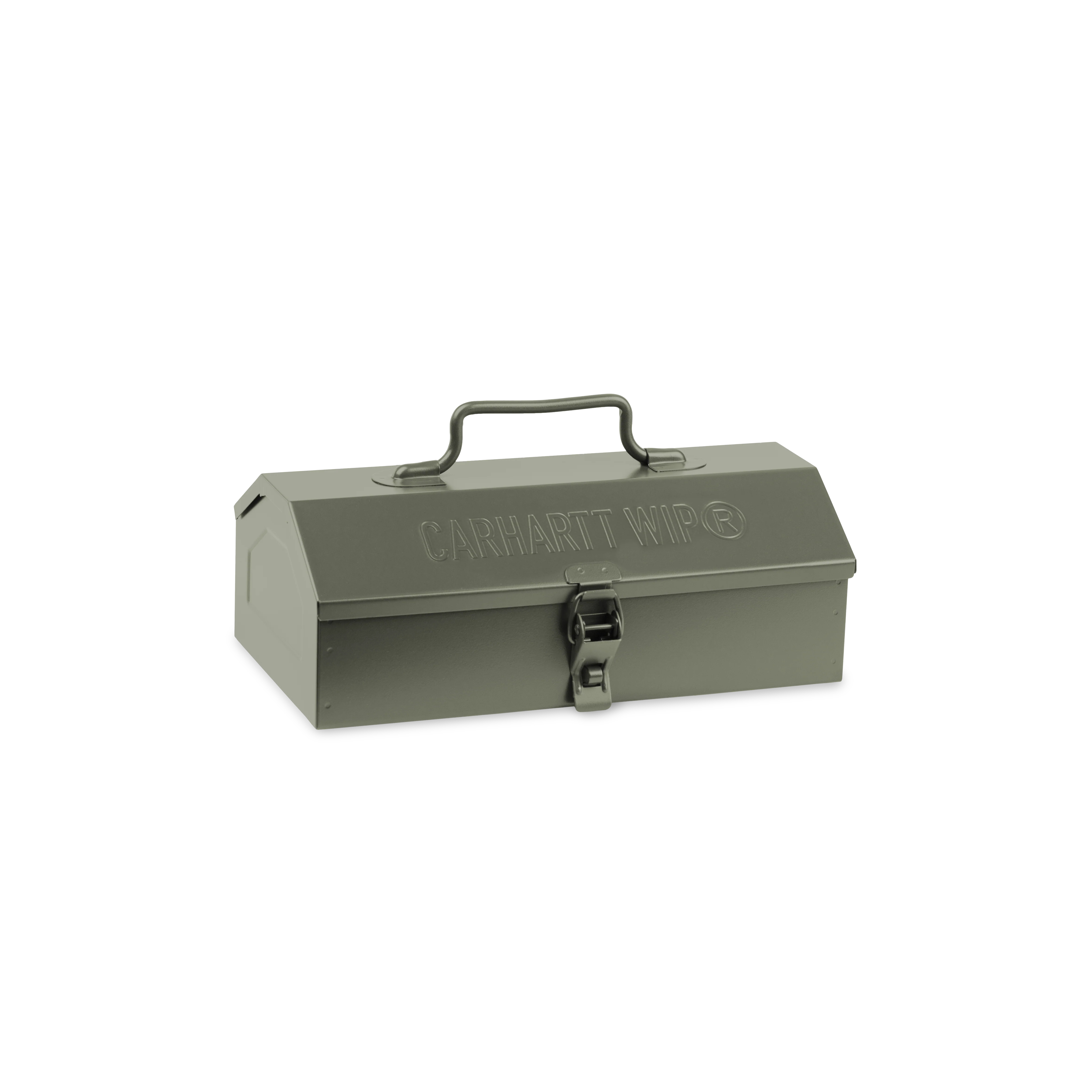 -(C020)-CARHARTT WIP TOUR TOOL BOX 工具箱 日本製 Toolbox 煙綠色-I0333211NDXX060