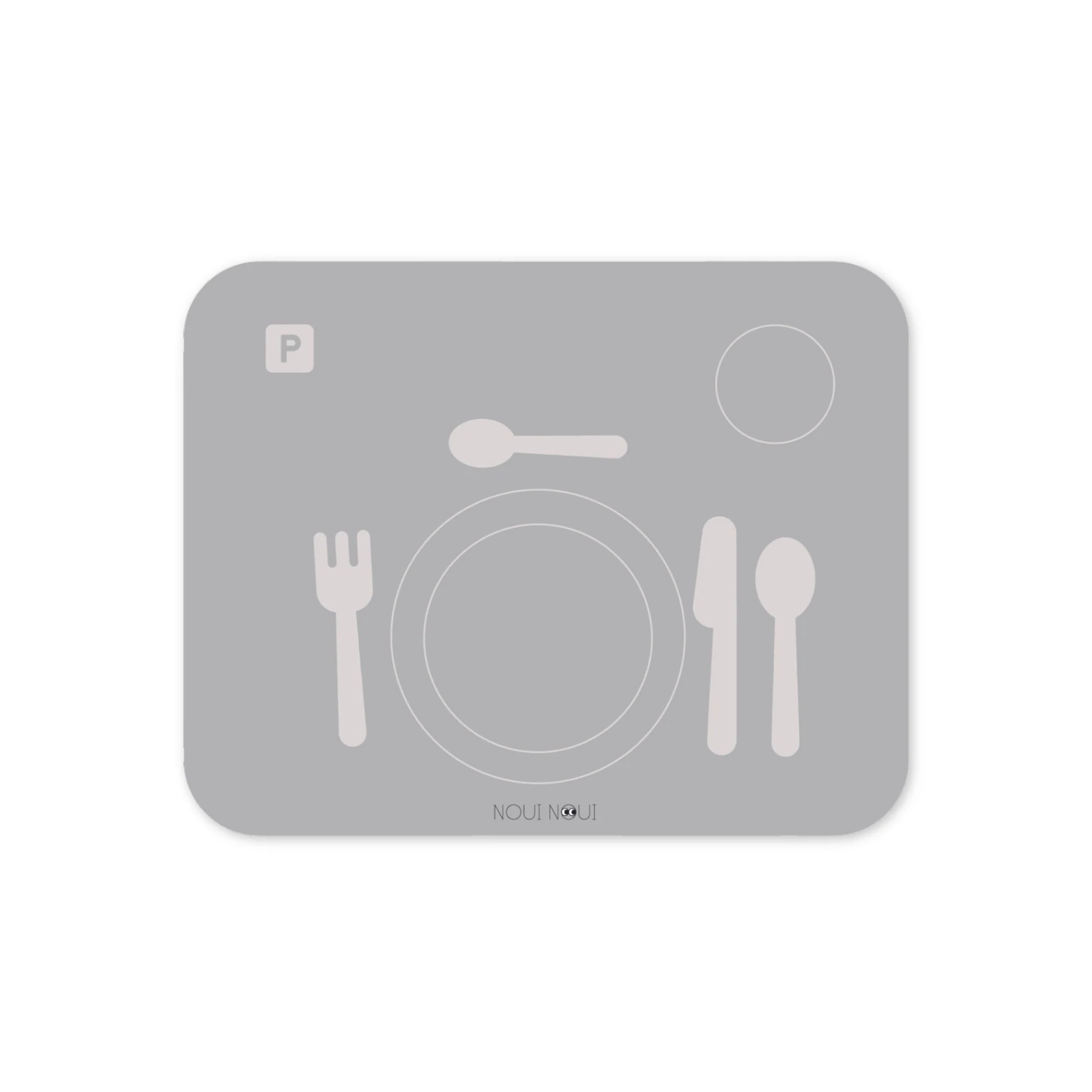 桌墊 - LEARNING TABLE SETTING -  GREY