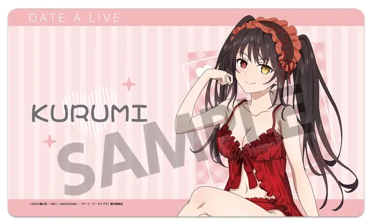 Playmat - 約會大作戰『時崎狂三』睡衣ver.