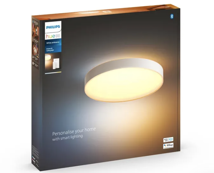 【新登場】Hue Enrave XL 黃白光吸頂燈 白色 (藍牙版)