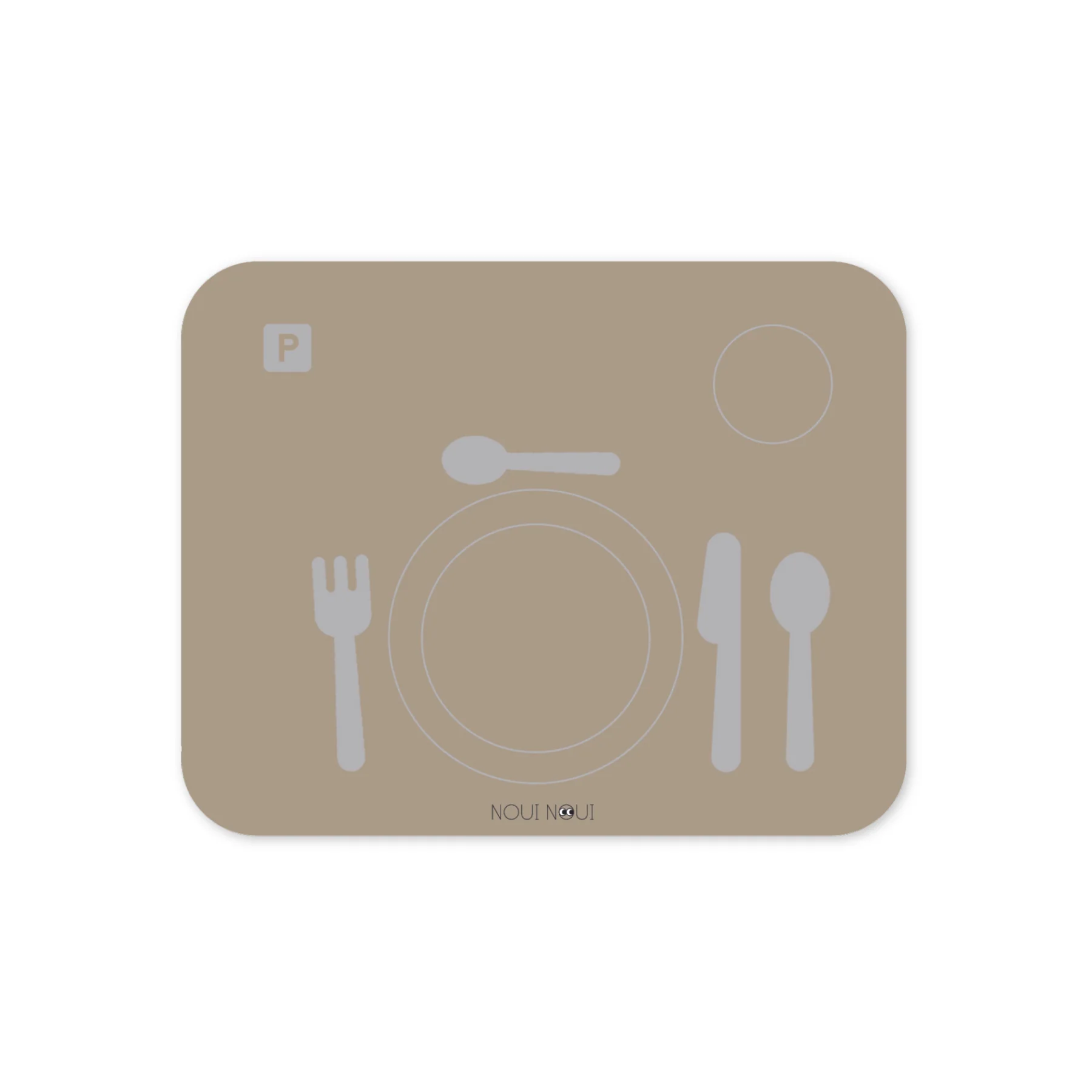 桌墊 - LEARNING TABLE SETTING - OLIVE HAZE