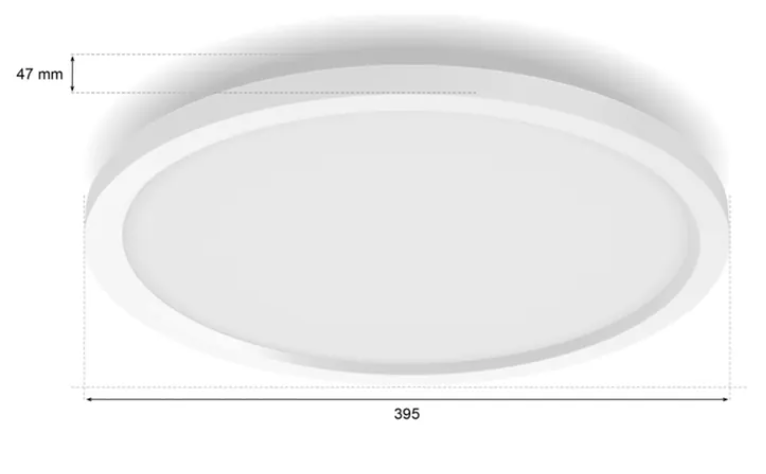 【新登場】Surimu 超薄彩光吸頂燈 白色