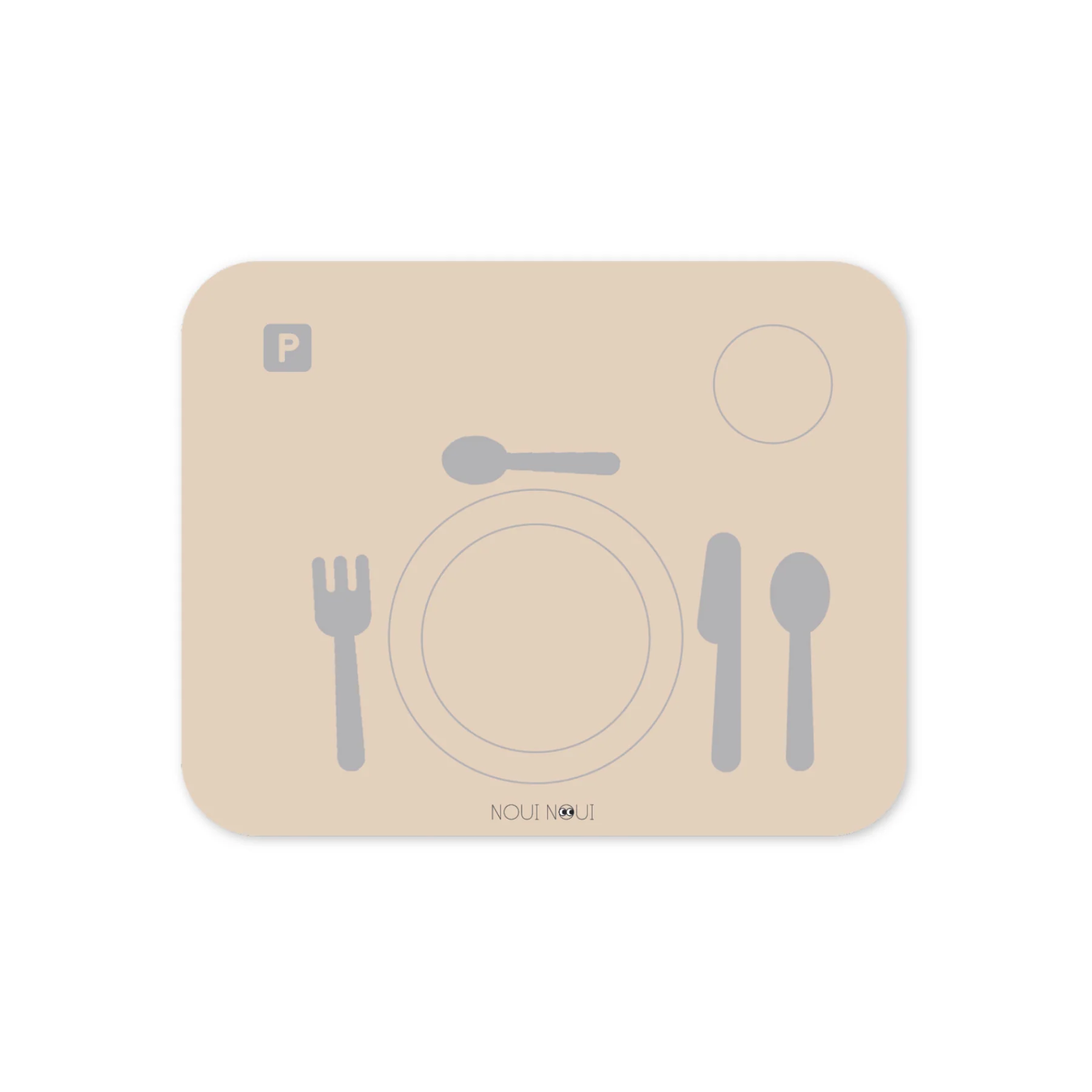 桌墊 - LEARNING TABLE SETTING -  NUDE