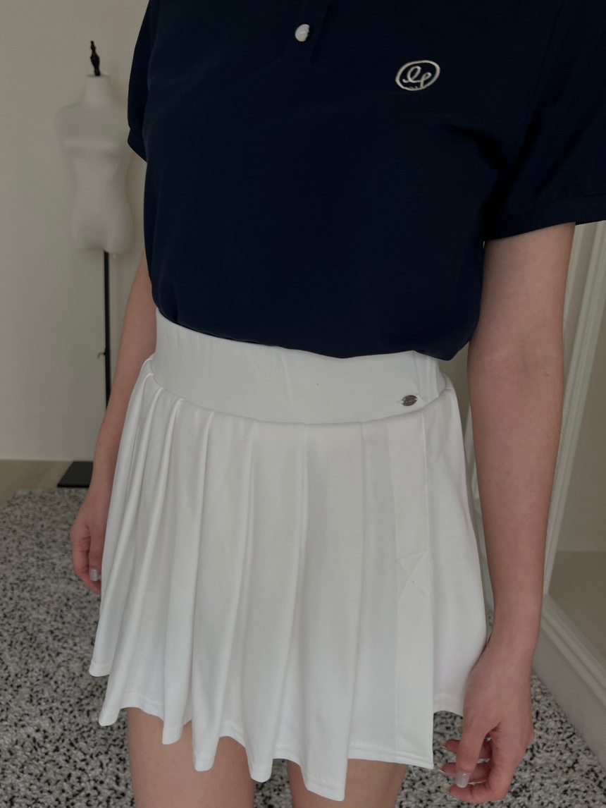 棉質百褶裙(內有安全褲)*3色