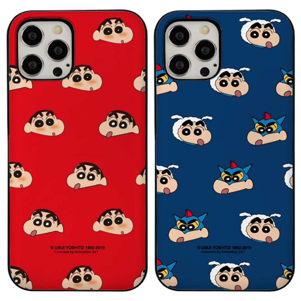 蠟筆小新 - Door Card Case - 翻蓋卡槽手機保護殼 CD