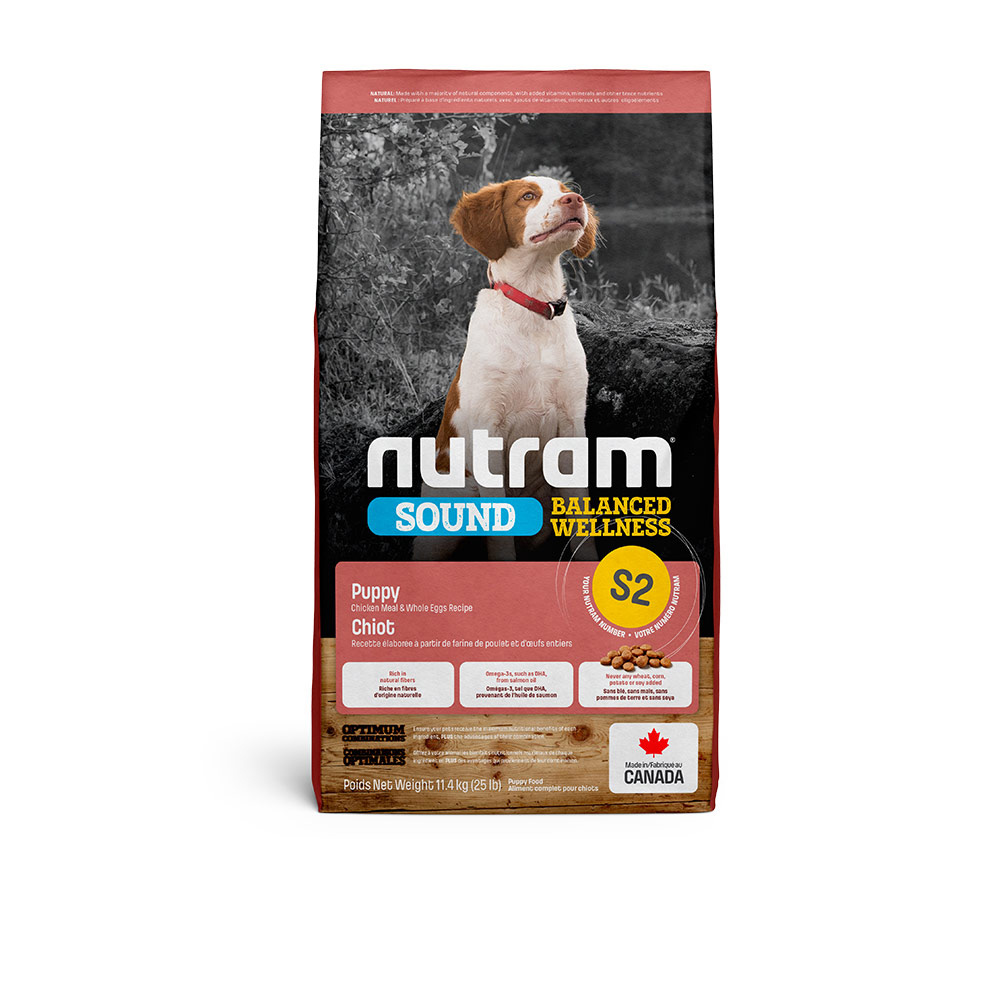 Nutram 紐頓 S2幼犬 雞肉燕麥 (狗飼料) 2kg