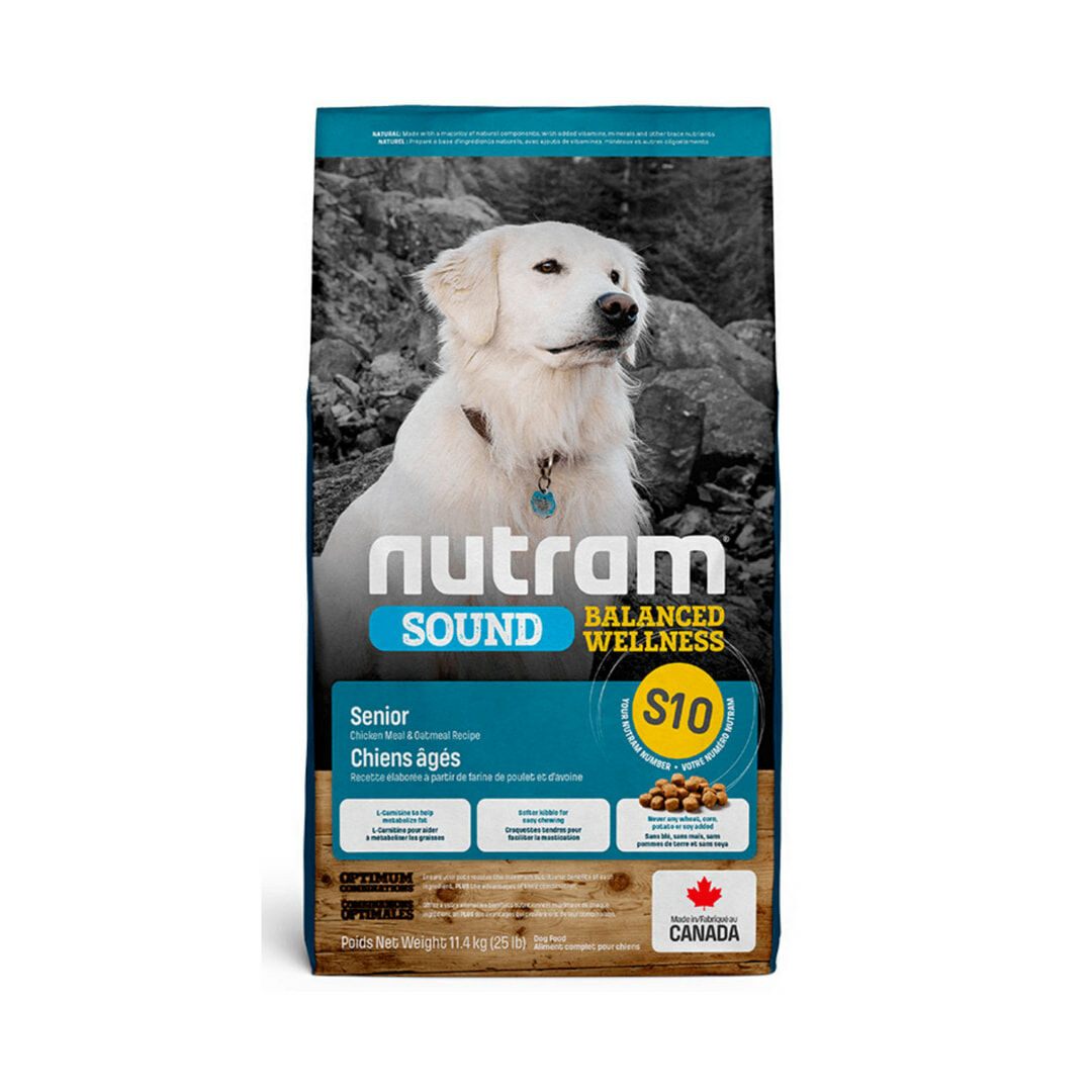 Nutram 紐頓 S10 老犬飼料 狗飼料 2KG