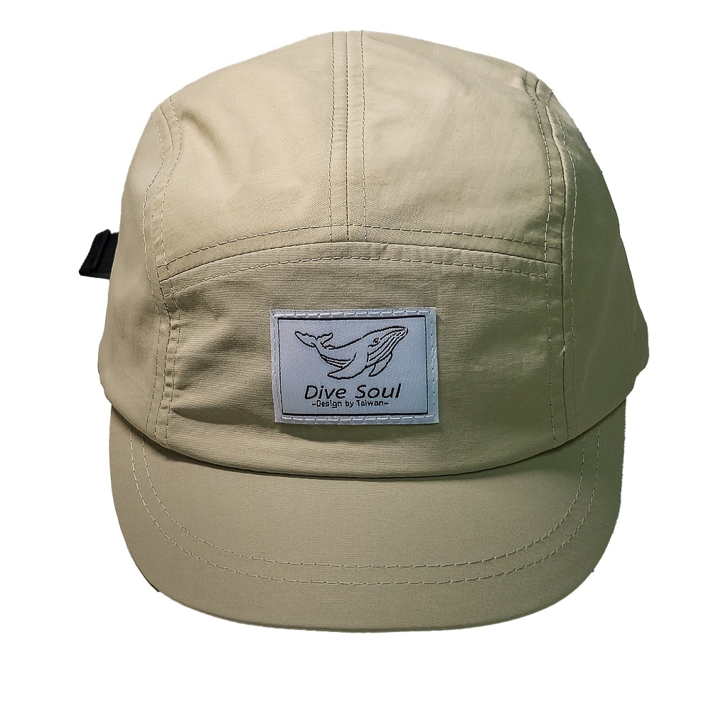 潛魂 Dive Soul (短帽簷)潛水帽-方形鯨魚LOGO