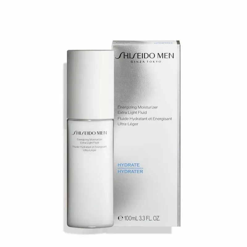 SHISEIDO Energizing Moisturizer Extra Light Fluid For Men 100ml
