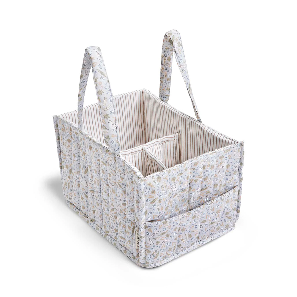 Avery Row 有機棉收納提籃-自然小徑