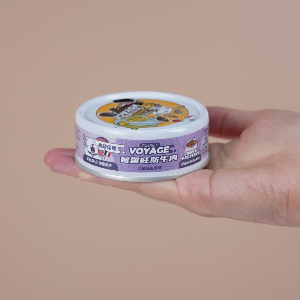 陪心寵糧 - (超級食物)世界風味罐 - 法式普羅旺斯燉牛肉(眼晴保健) 80g (任選6罐$114)