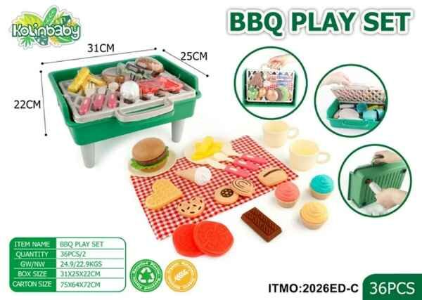 戶外甜品野餐燒烤枱手提套裝