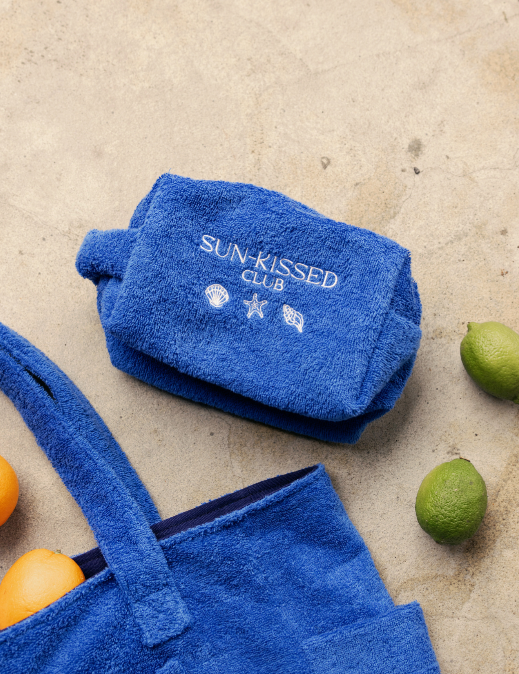 毛巾繡提把化妝包