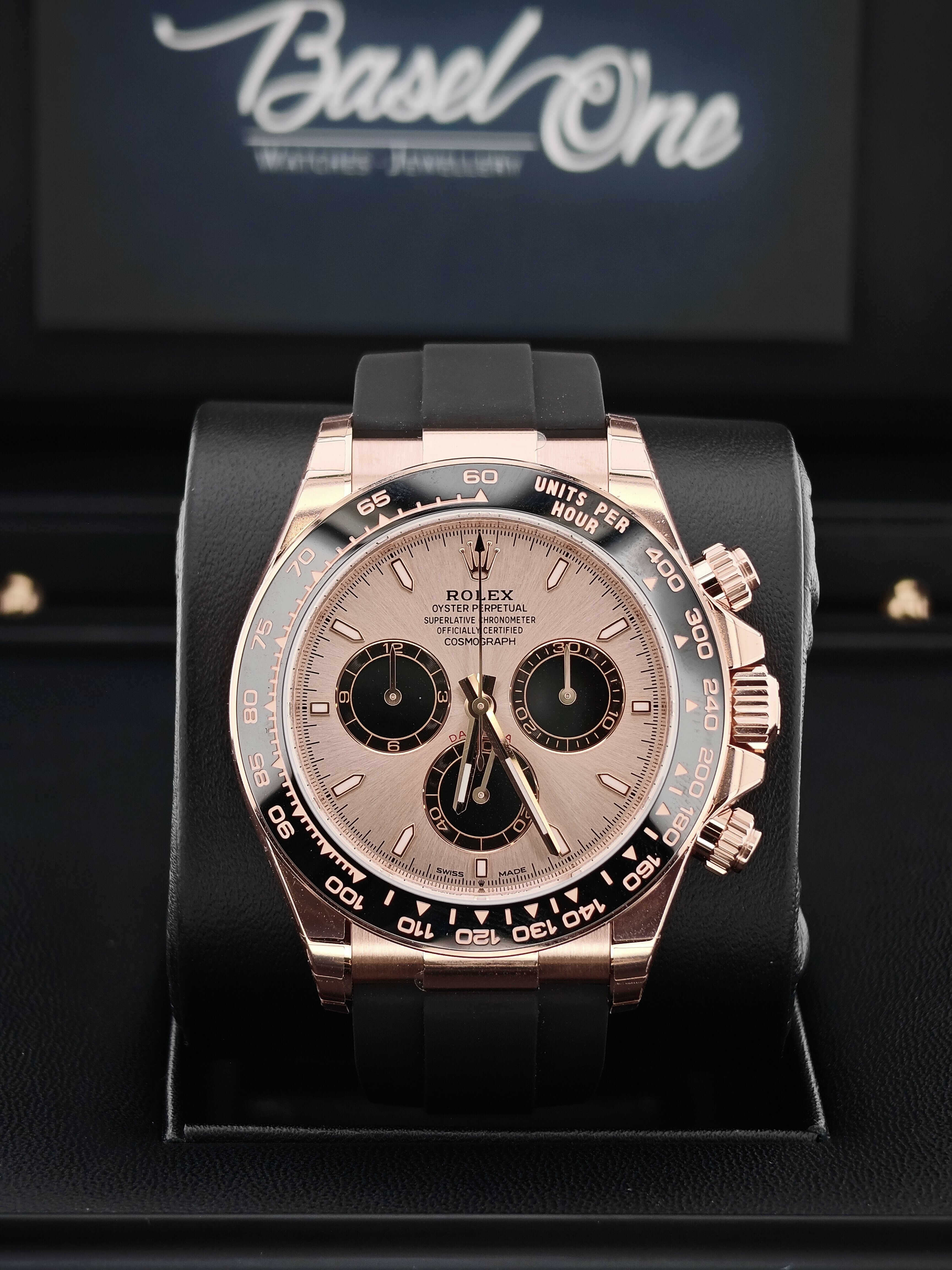 BRAND NEW ROLEX 126515g 126515ln 126515 YML COSMOGRAPH DAYTONA SUNDUST DIAL EVEROSE GOLD OYSTER 40 MM