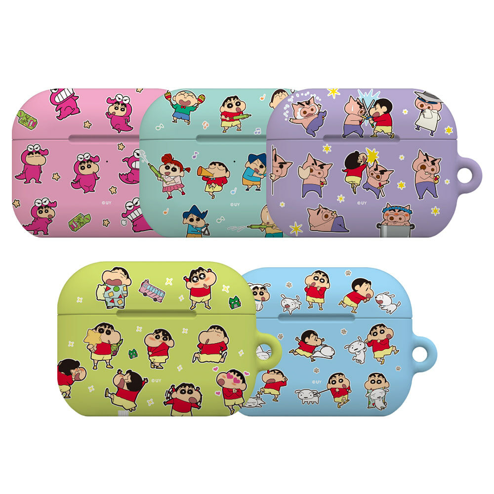 蠟筆小新 - Airpods Hard Case - 貼身耳機保護硬套 CD