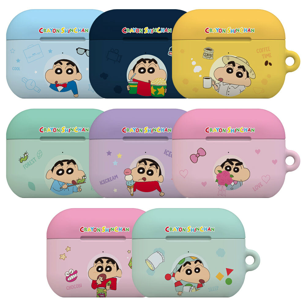 蠟筆小新 - Airpods Hard Case - 貼身耳機保護硬套 CD