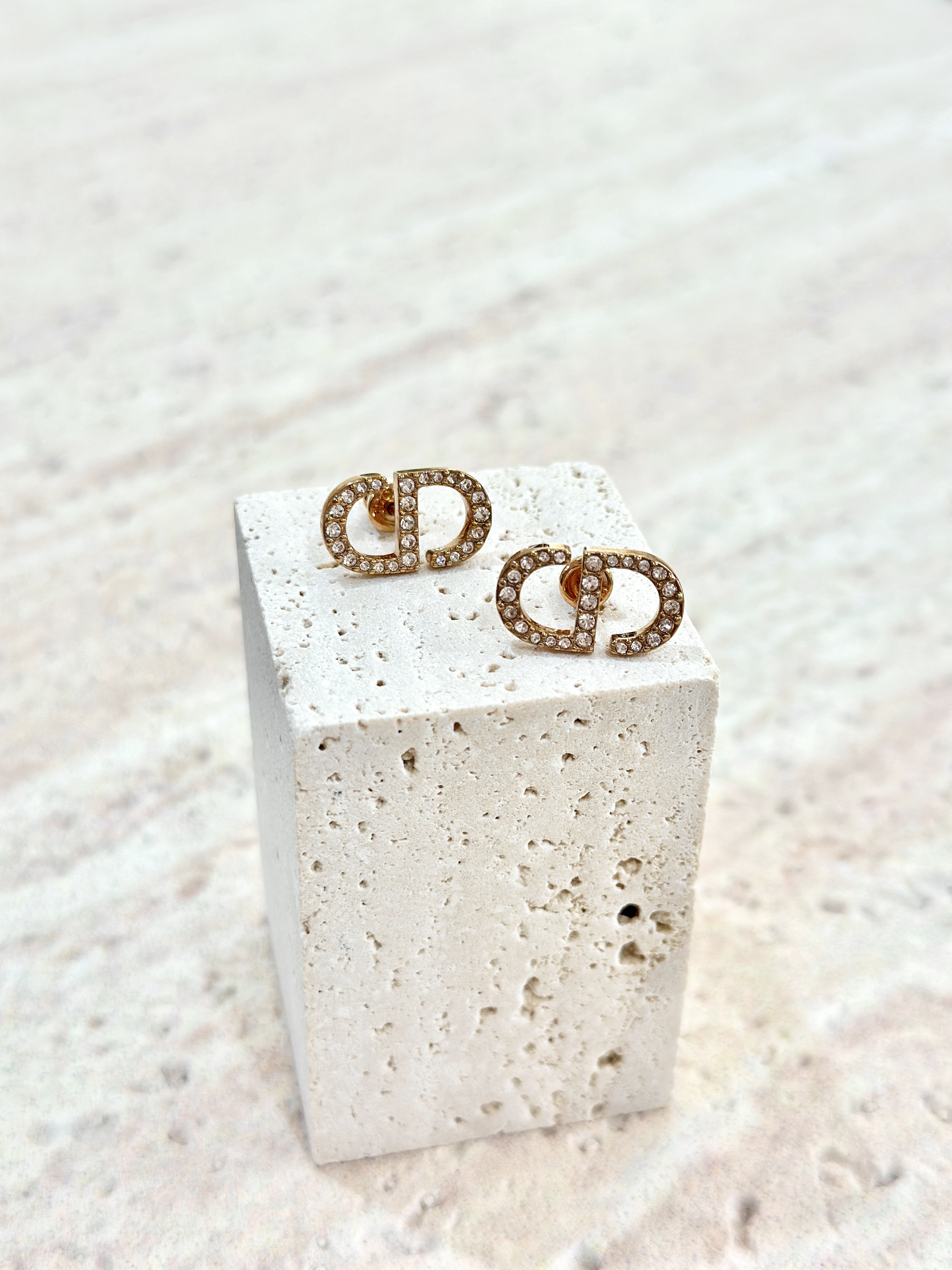 DIOR Petit CD Stud Earrings E1742