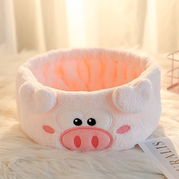《61891》🐷豬豬款洗臉髮帶
