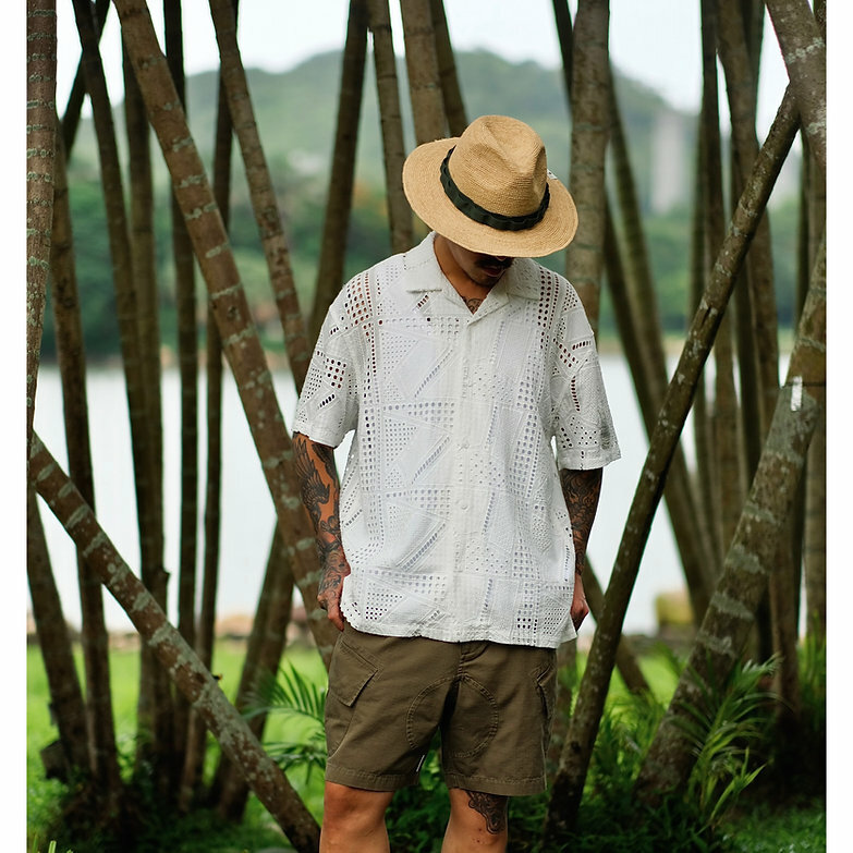 Club Stubborn The Military Straw Hat - Beige