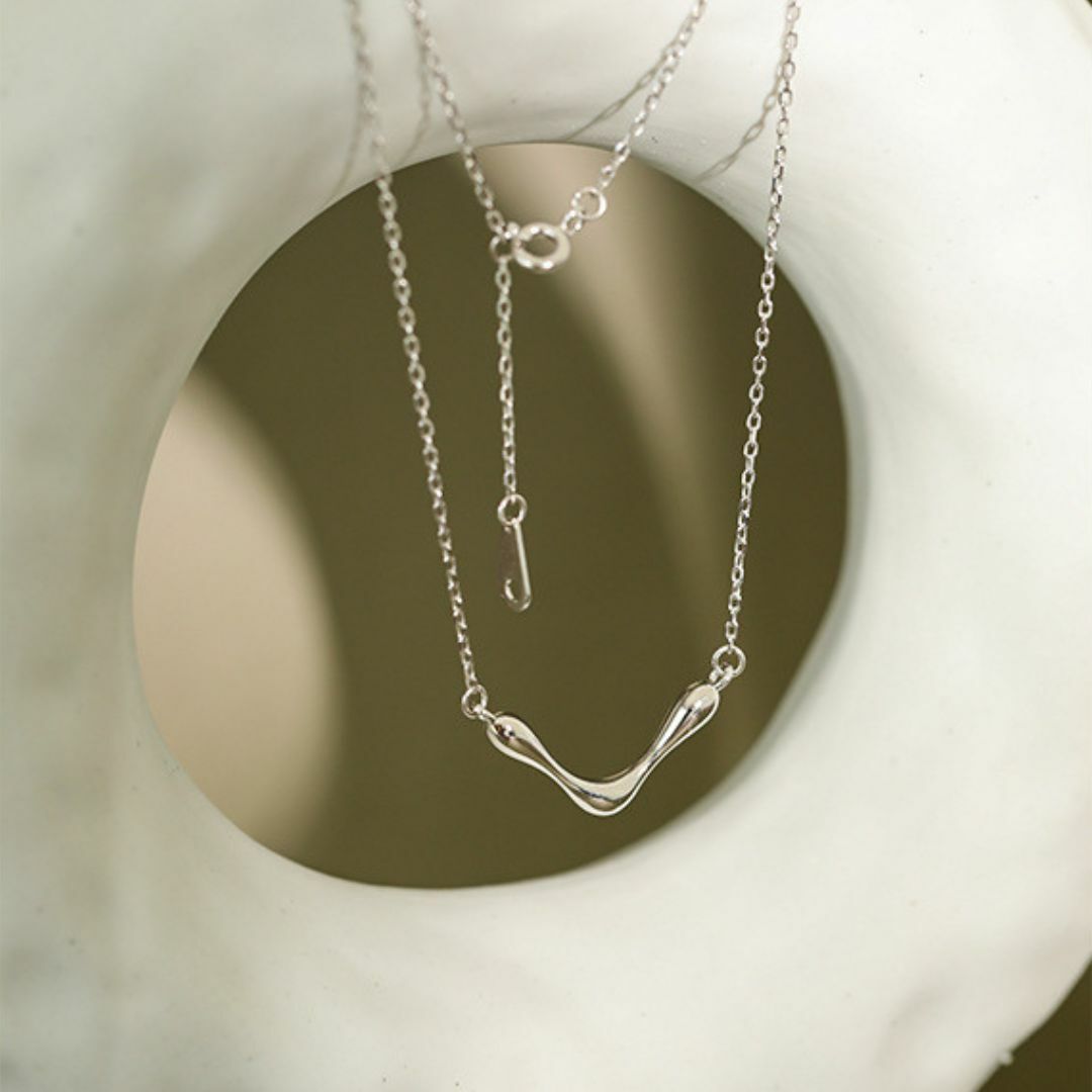 幸運骨 純銀項鍊