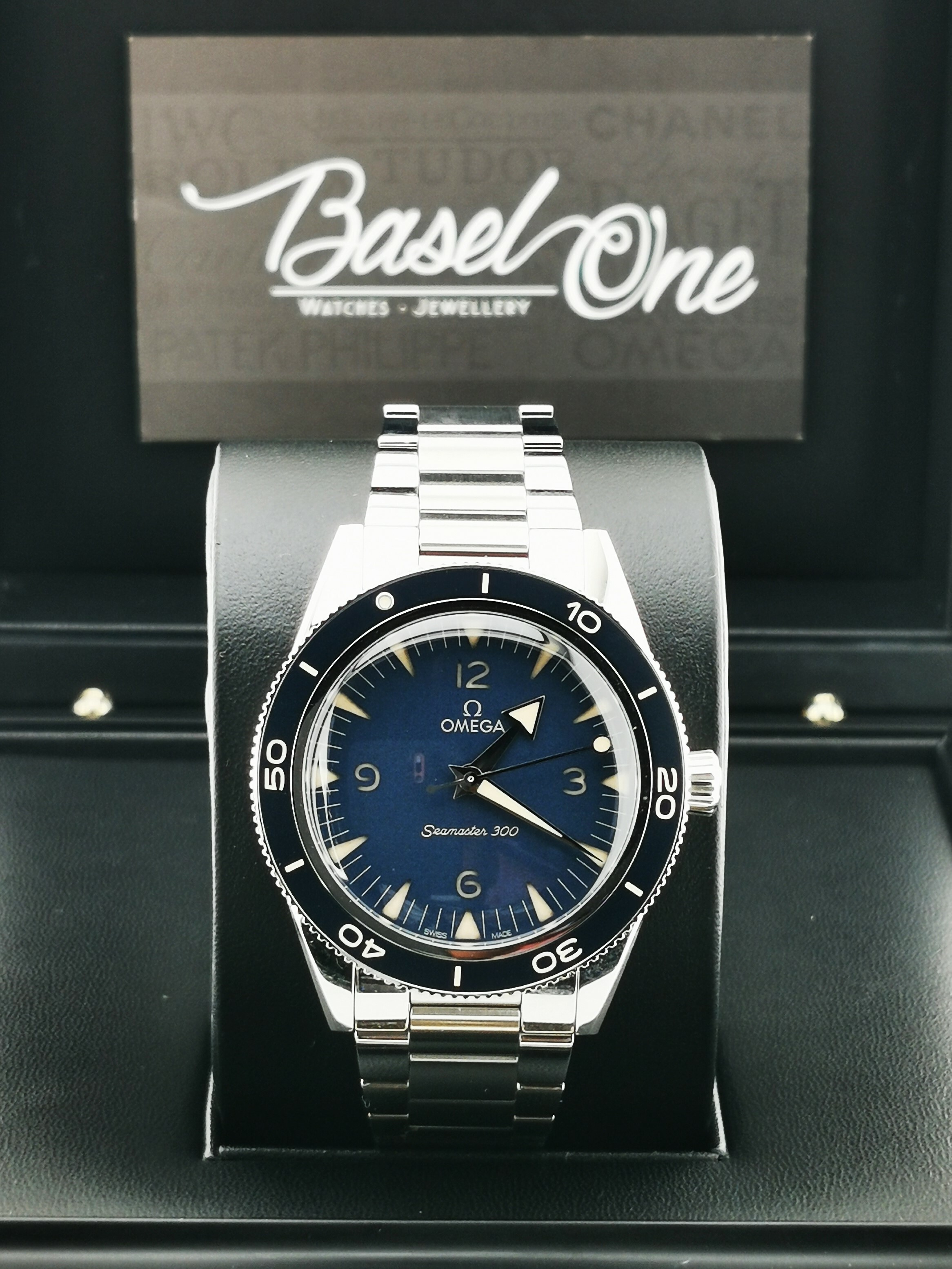 BRAND NEW OMEGA SEAMASTER 300 BLUE DIAL 234.30.41.21.03.001 23430412103001 COAXIAL MASTER CHRONOMETER 41 MM