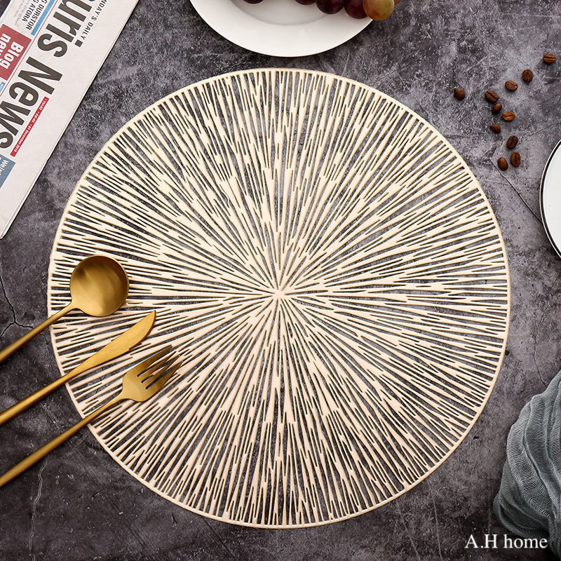 【ＡＨ226】奢華煙花鏤空隔熱餐墊