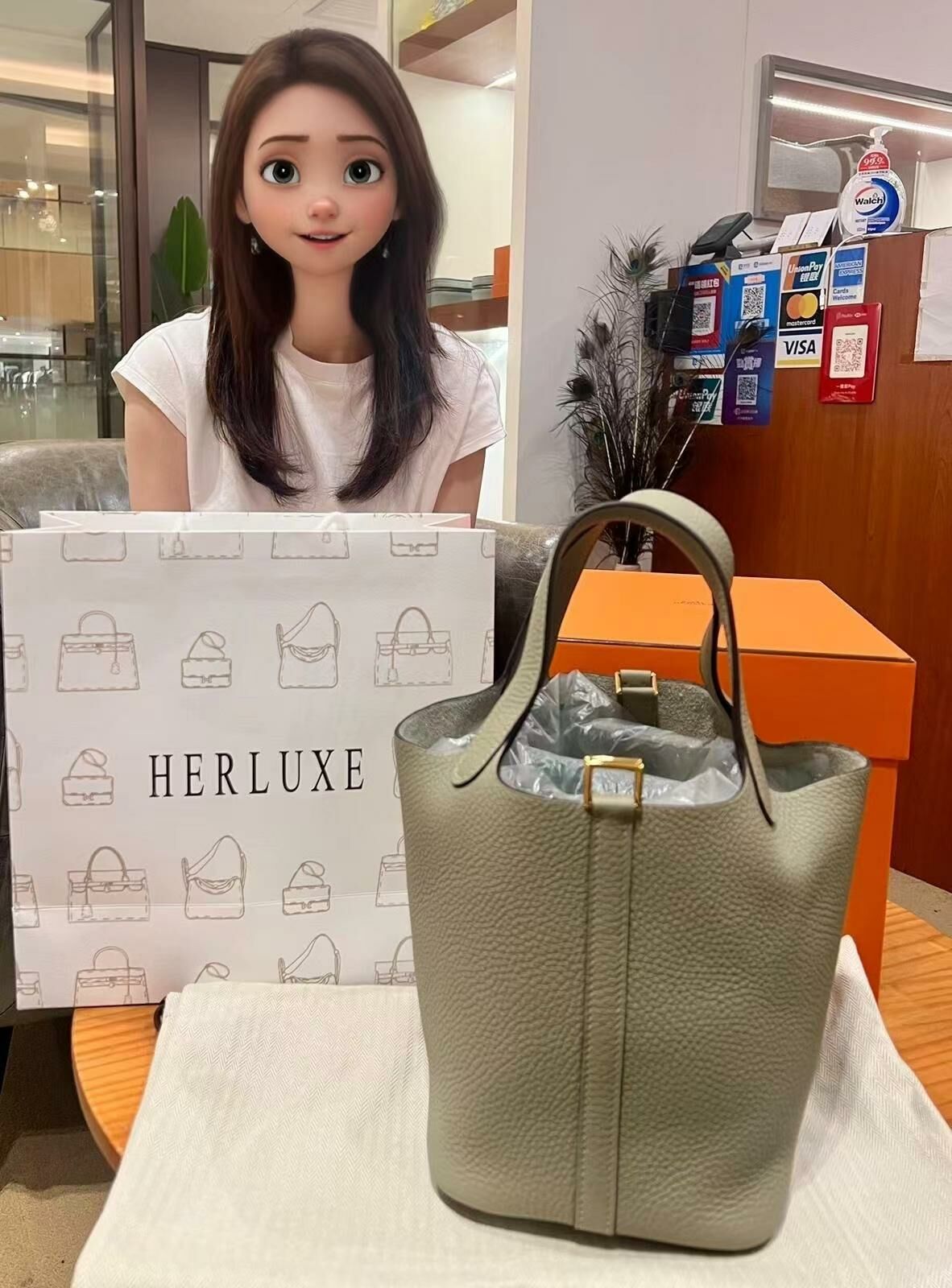 【 感謝支持 】爽快靚靚來pick up P18 鼠尾草綠🌿 好清新仙氣好襯靚靚氣質🧚 多謝你支持HERLUXE 🫶